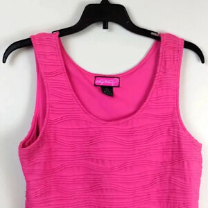 Say What Hot Pink Fashion Mini Dress Size Large